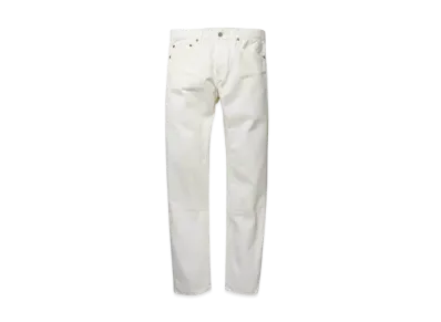 WACKO MARIA GP-D-101 RIVER TIGHT FIT SELVEDGE JEANS "White"
