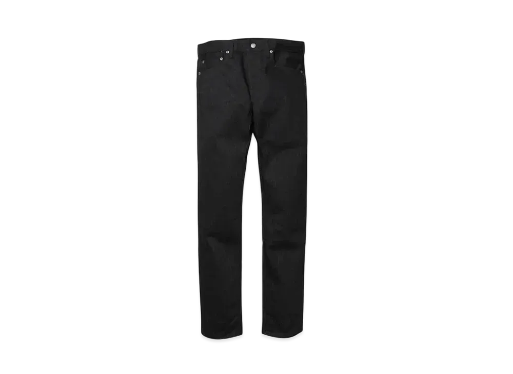 WACKO MARIA GP-D-101 RIVER TIGHT FIT SELVEDGE JEANS "Black"
