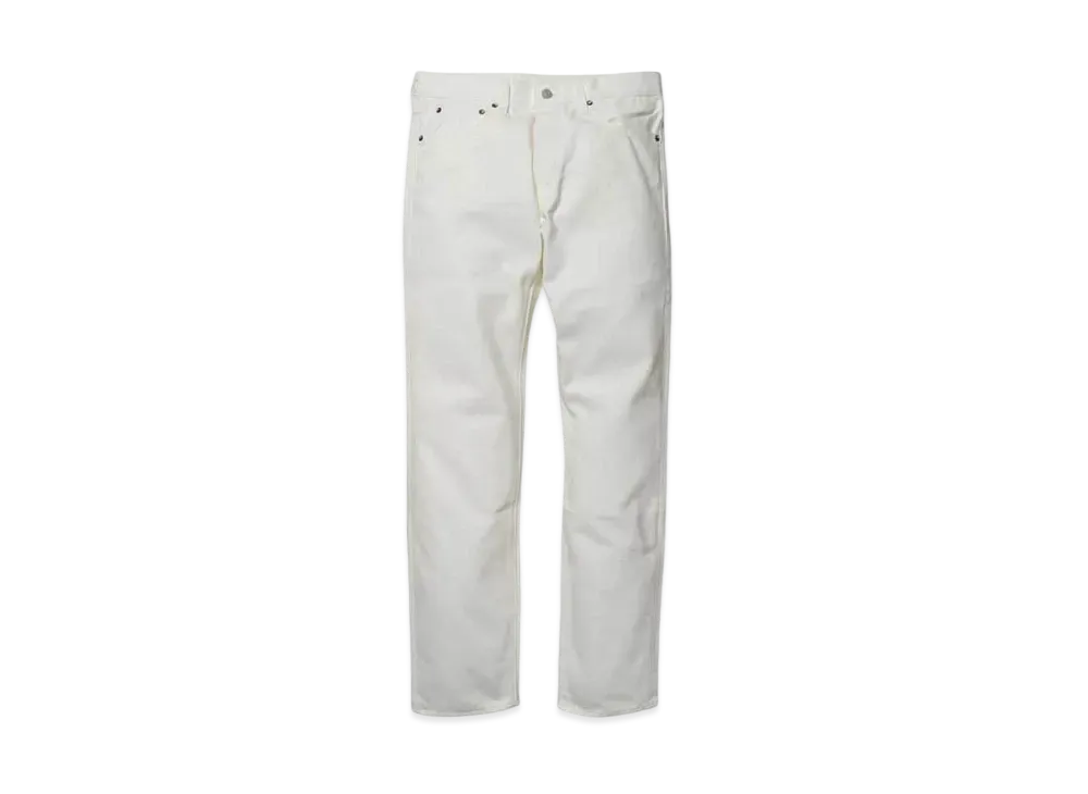 WACKO MARIA GP-D-201 JOHNNY REGULAR FIT SELVEDGE JEANS "White"