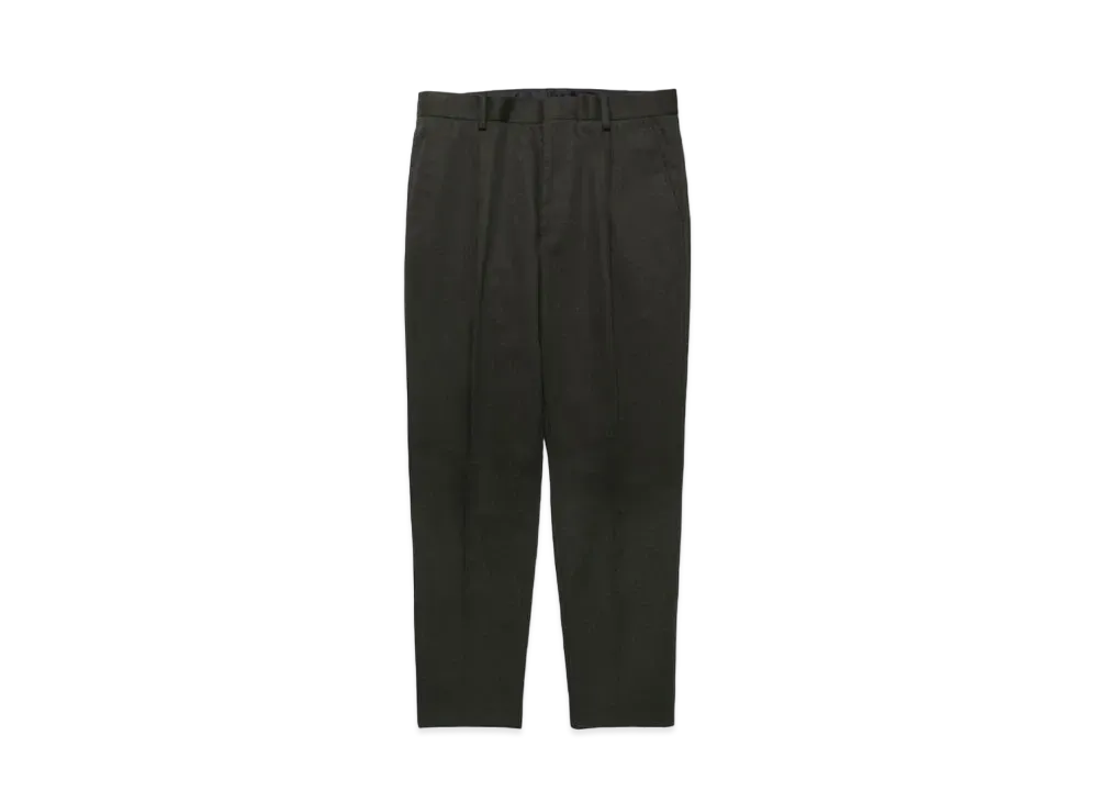 WACKO MARIA T/C PLEATED TROUSERS (TYPE-1) "Dark Brown"