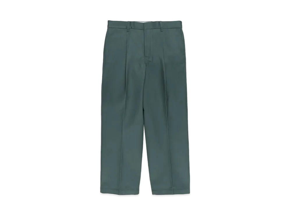 WACKO MARIA DICKIES / PLEATED TROUSERS "Olive"