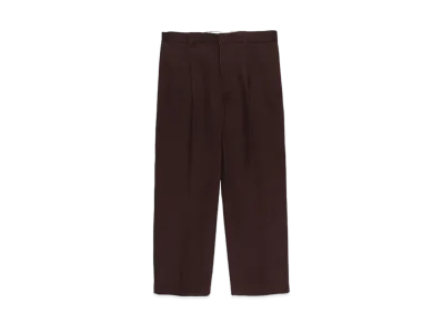 WACKO MARIA DICKIES / PLEATED TROUSERS "Brown"