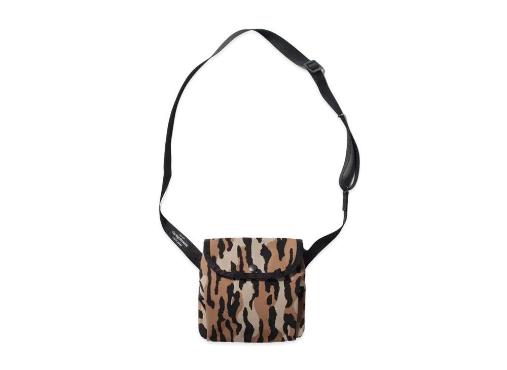 WACKO MARIA Leopard SHOULDER POUCH "Beige"