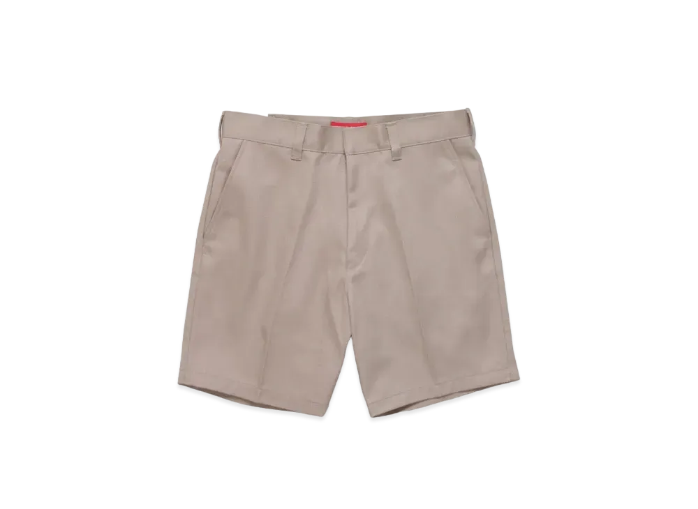 WACKO MARIA GP-104-A-BLANKLINE-ZACK / TWILL SKATE SHORTS "Beige"