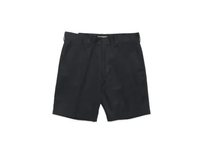 WACKO MARIA GP-104-A-BLANKLINE-ZACK / TWILL SKATE SHORTS "Black"