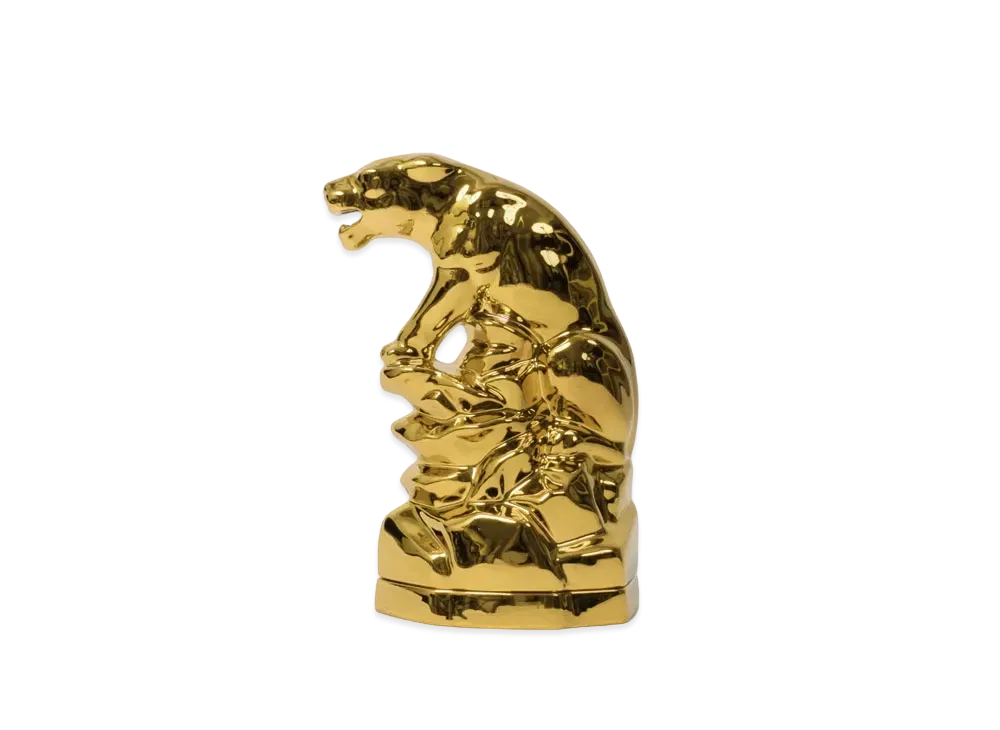 WACKO MARIA PANTHER INCENSE BURNER "Gold"