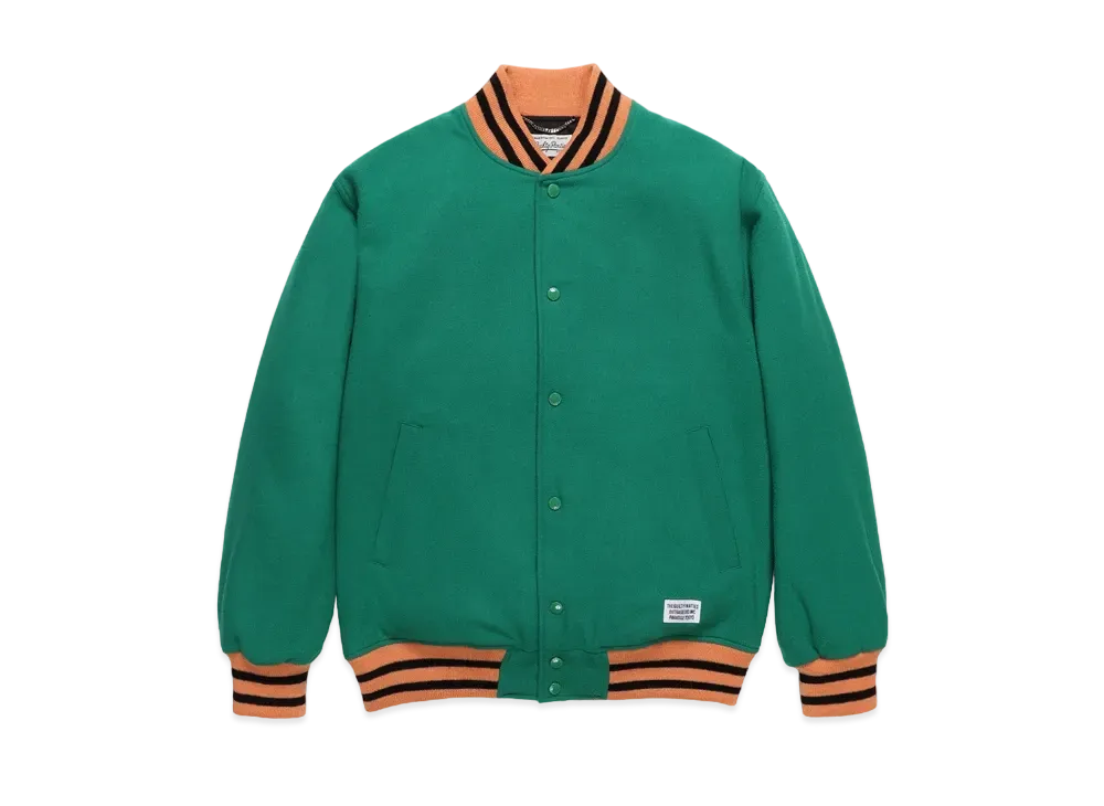 WACKO MARIA VARSITY JACKET "Green"