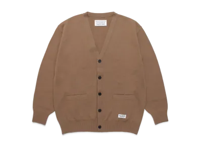 WACKO MARIA CLASSIC KNIT CARDIGAN "Brown"