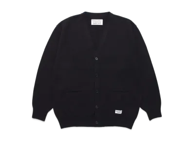 WACKO MARIA CLASSIC KNIT CARDIGAN "Black"
