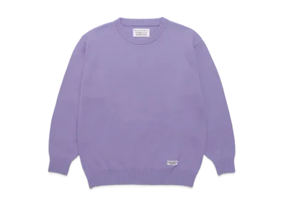WACKO MARIA CLASSIC SWEATER "Purple"