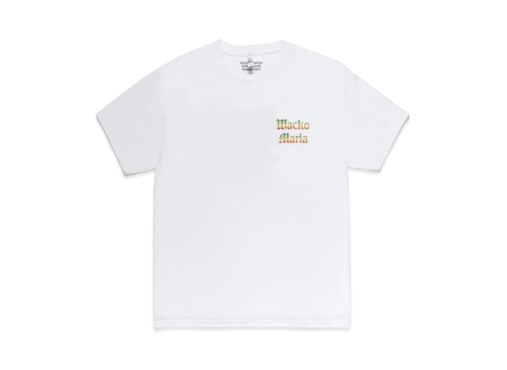 WACKO MARIA COLOR T-SHIRT "White"