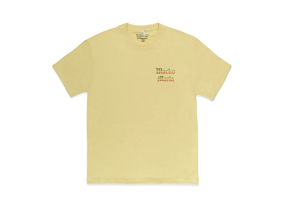 WACKO MARIA COLOR T-SHIRT "Yellow"