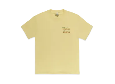 WACKO MARIA COLOR T-SHIRT "Yellow"
