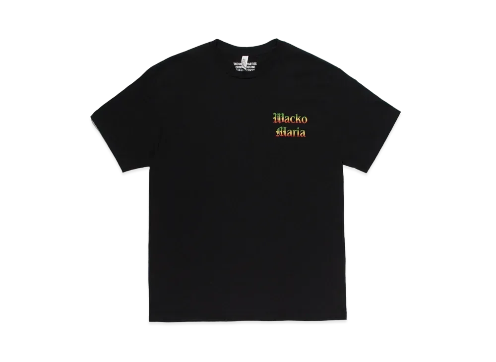 WACKO MARIA COLOR T-SHIRT "Black"