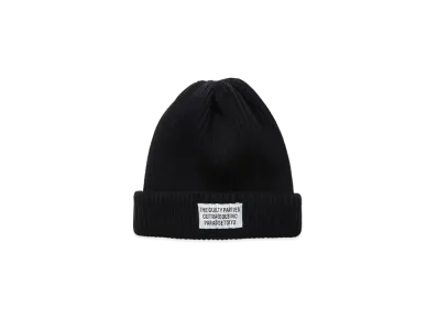 WACKO MARIA KNIT WATCH CAP (TYPE-2) "Black"