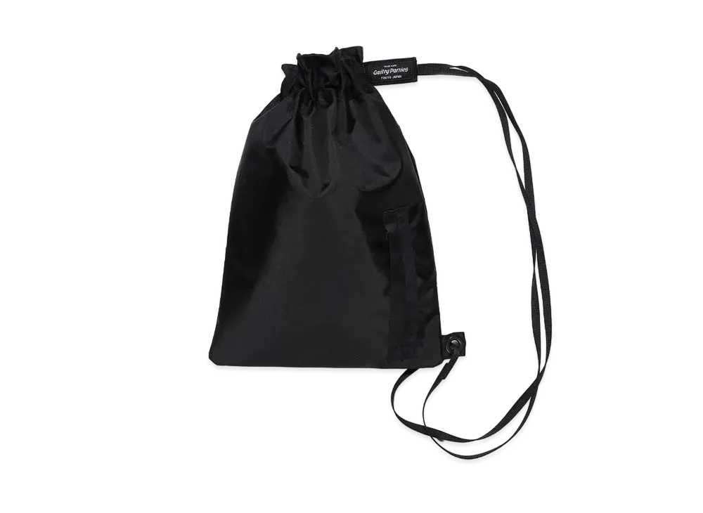 WACKO MARIA SPEAK EASY / NYLON SHOULDER BAG "Black"
