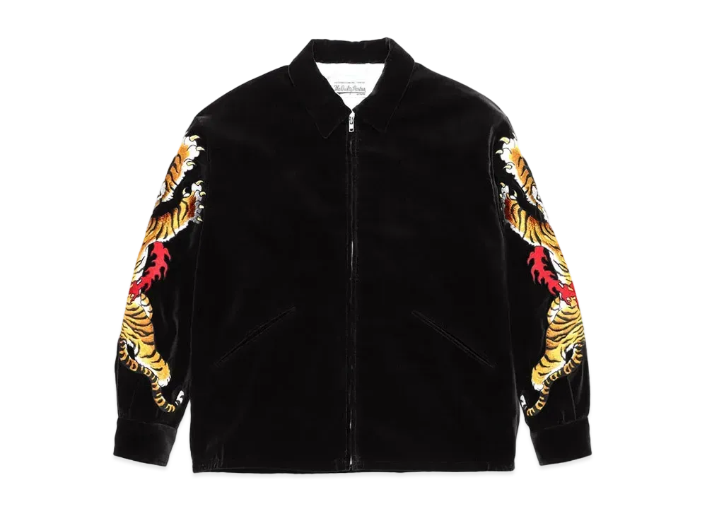 WACKO MARIA TIM LEHI / VELOUR VIETNAM JACKET 