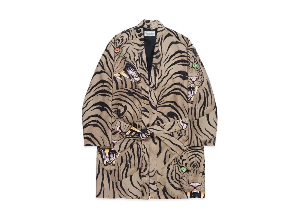 WACKO MARIA TIM LEHI / GOWN COAT "Beige"