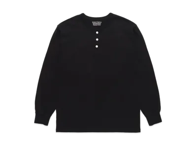 WACKO MARIA HENRY NECK SHIRT "Black"