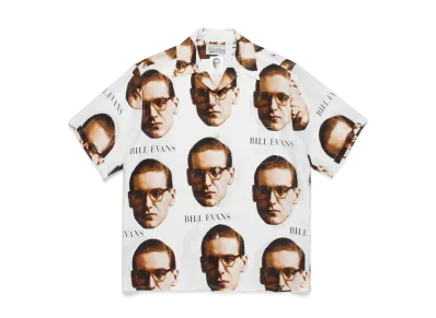 WACKO MARIA BILL EVANS / HAWAIIAN SHIRT "White"