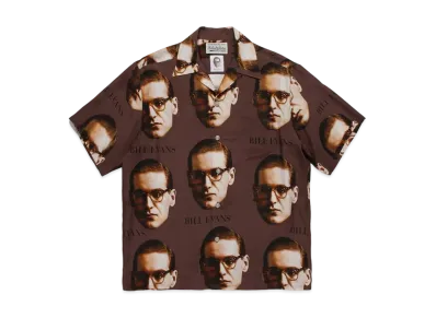 WACKO MARIA BILL EVANS / HAWAIIAN SHIRT "Brown"