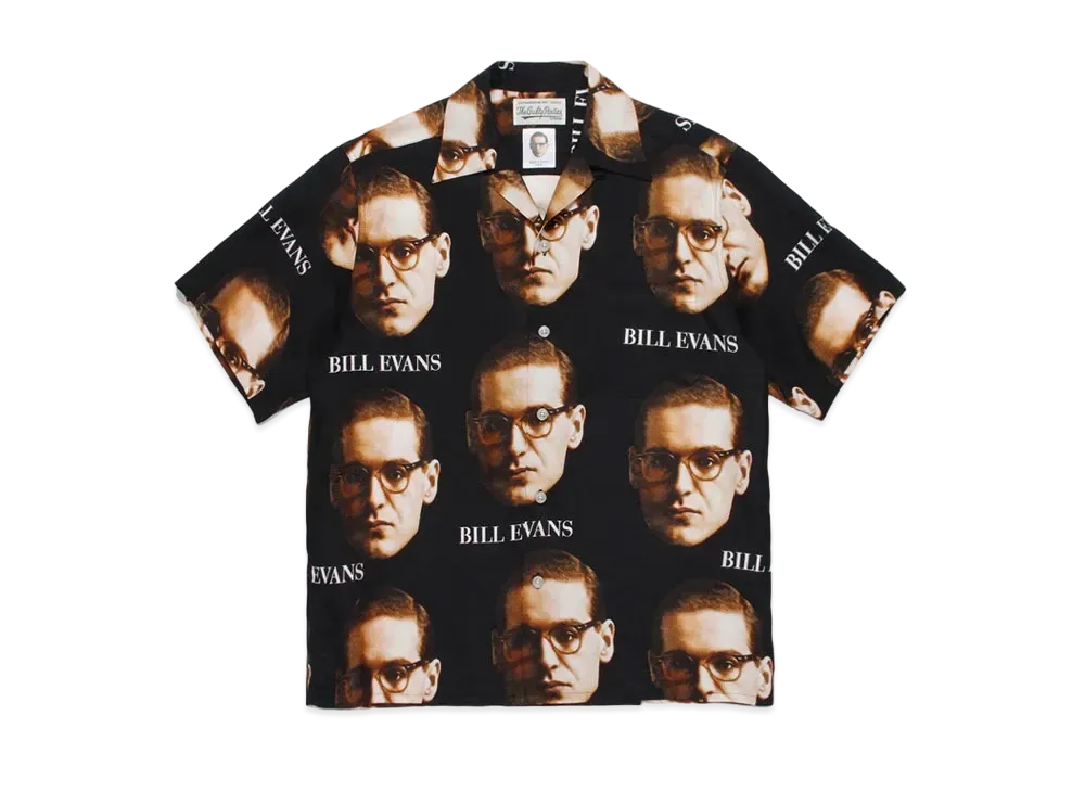 WACKO MARIA BILL EVANS / HAWAIIAN SHIRT "Black"