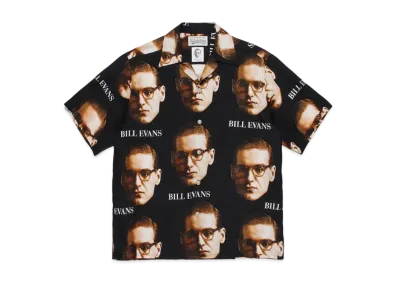 WACKO MARIA BILL EVANS / HAWAIIAN SHIRT "Black"