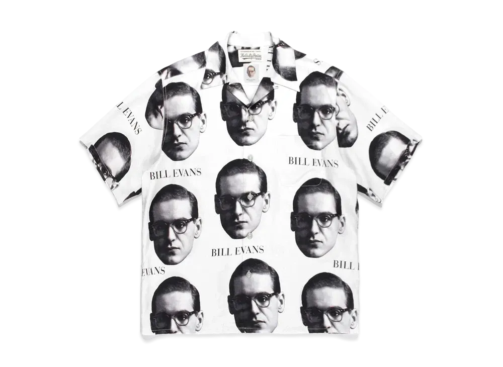 WACKO MARIA BILL EVANS / HAWAIIAN SHIRT "White"