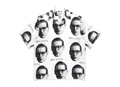 WACKO MARIA BILL EVANS / HAWAIIAN SHIRT "White"