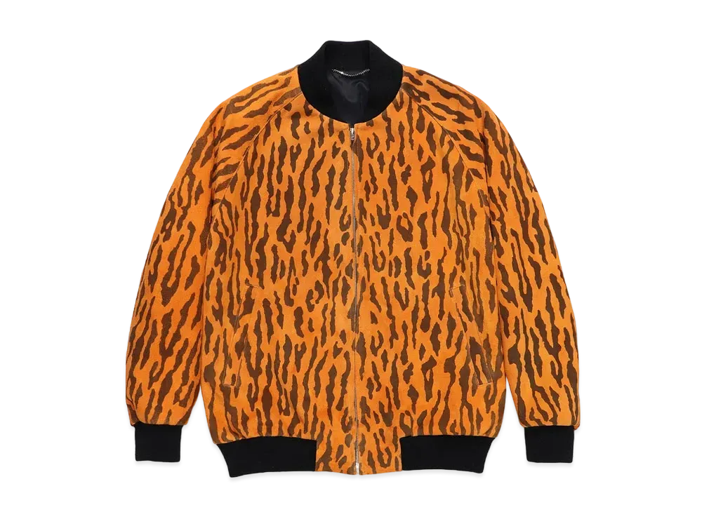 WACKO MARIA SUEDE LEATHER 50'S JACKET "Orange"