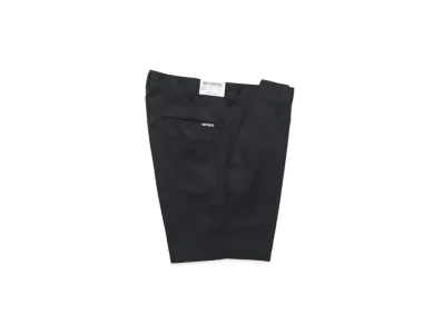 WACKO MARIA GP-104-A-BLANKLINE-ZACK / TWILL SKATE SHORTS "Black"