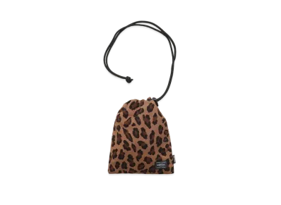 WACKO MARIA PORTER / LEOPARD SHOULDER POUCH "Brown"