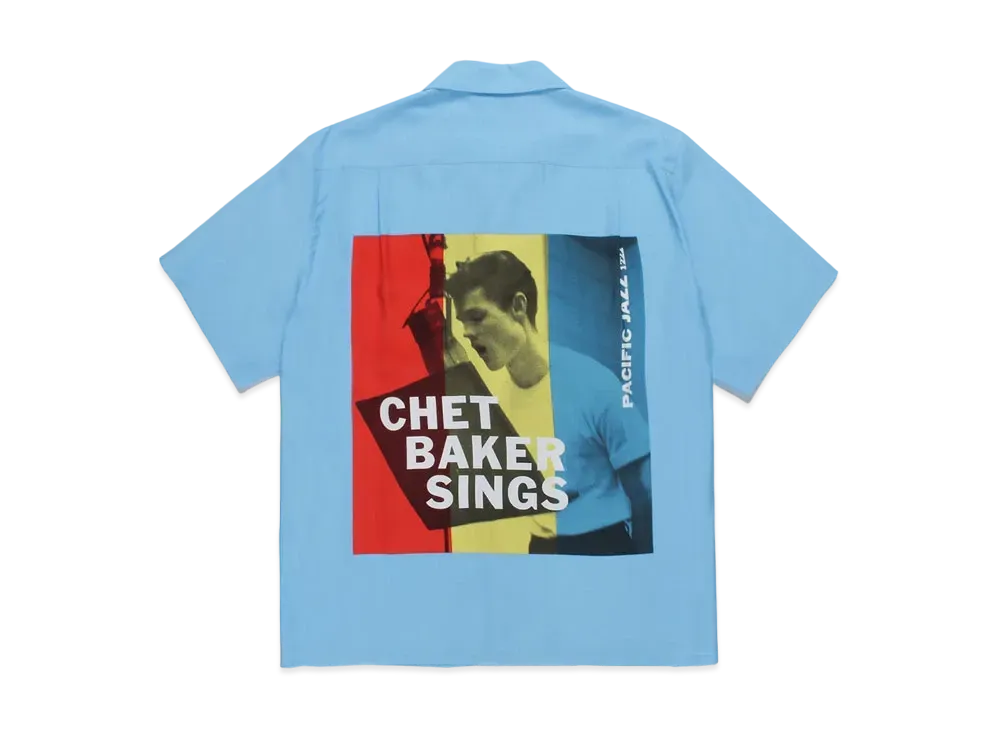 WACKO MARIA CHET BAKER / HAWAIIAN SHIRT #3 "Blue"
