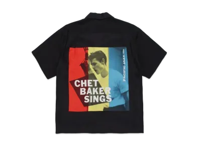 WACKO MARIA CHET BAKER / HAWAIIAN SHIRT #3 "Black"