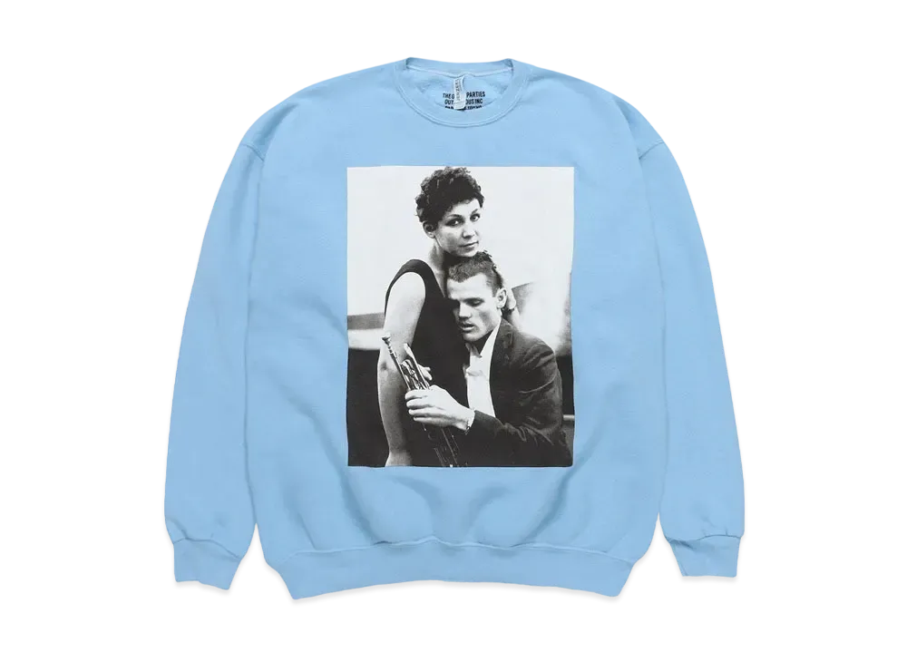 WACKO MARIA CHET BAKER / SWEAT SHIRT #4 "Blue"