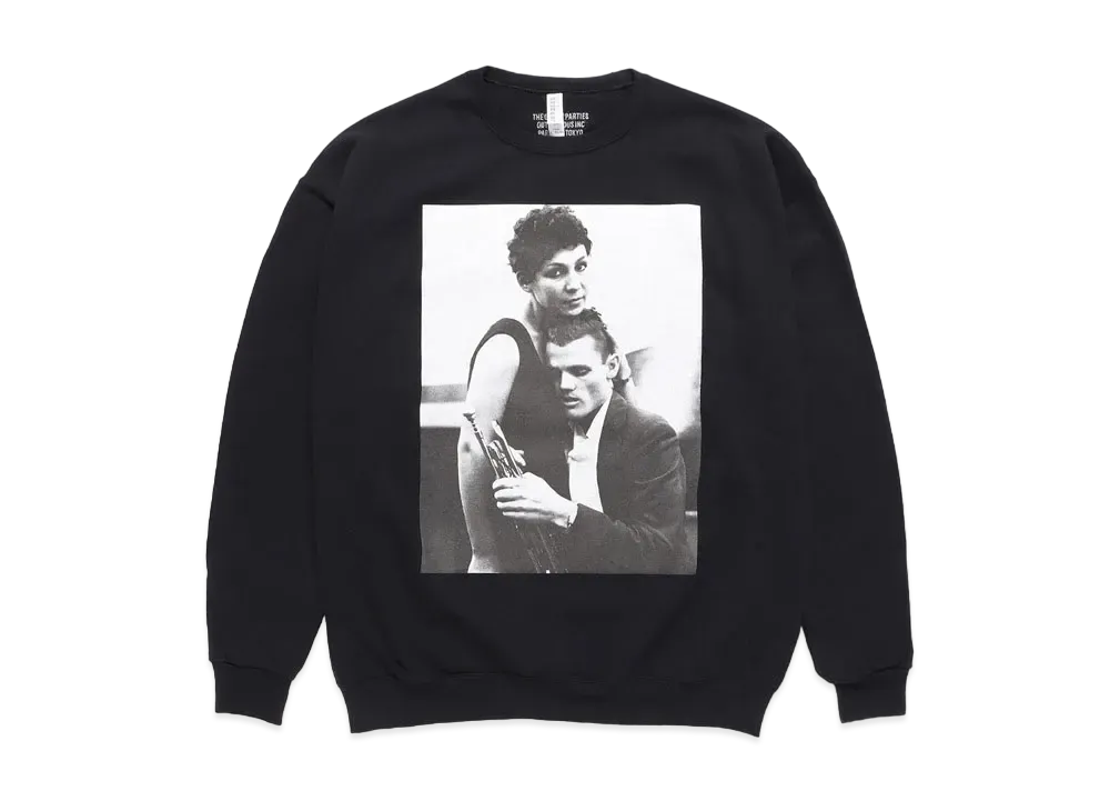 WACKO MARIA CHET BAKER / SWEAT SHIRT #4 "Black"