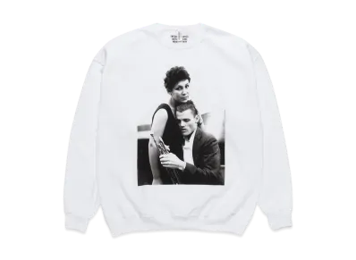 WACKO MARIA CHET BAKER / SWEAT SHIRT #4 "White"