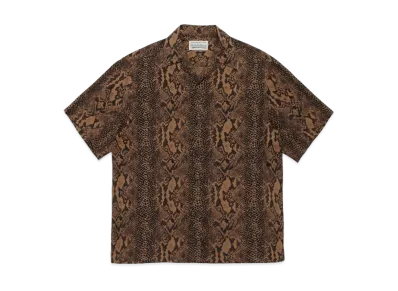 WACKO MARIA MIGHTY CROWN / HAWAIIAN SHIRT "Brown"