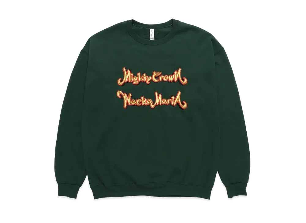 WACKO MARIA MIGHTY CROWN / SWEAT SHIRT "Green"