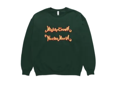 WACKO MARIA MIGHTY CROWN / SWEAT SHIRT "Green"