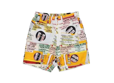 WACKO MARIA MIGHTY CROWN / HAWAIIAN SHORTS "White"