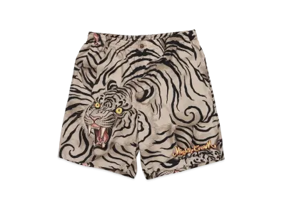WACKO MARIA MIGHTY CROWN / TIM LEHI / HAWAIIAN SHORTS "Beige"