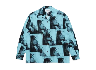 WACKO MARIA BOB MARLEY / Hawaiian Shirt "Light Blue"