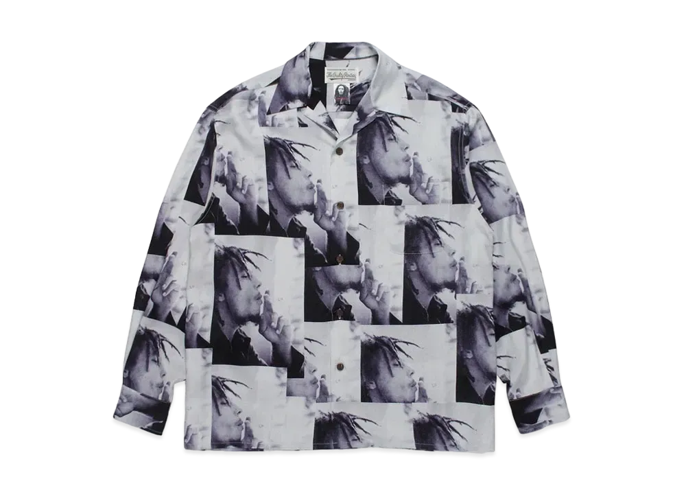 WACKO MARIA BOB MARLEY / Hawaiian Shirt "Gray"