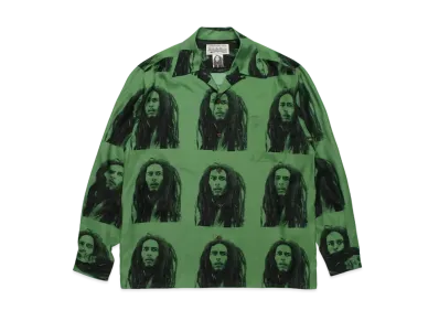 WACKO MARIA BOB MARLEY / Hawaiian Shirt "Green"