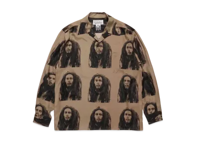 WACKO MARIA BOB MARLEY / Hawaiian Shirt "Beige"