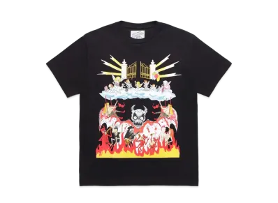 WACKO MARIA NECKFACE / Crew Neck T-Shirt "Black"