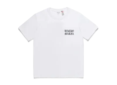 WACKO MARIA Us Fabric Crew Neck T-Shirt #1 "White"