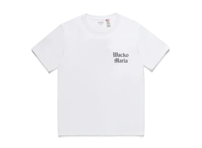 WACKO MARIA Us Fabric Crew Neck T-Shirt #2 "White"