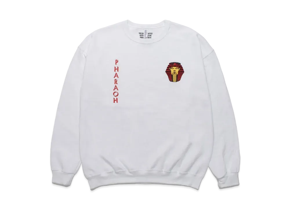 WACKO MARIA Sweat Shirt #1 "White"